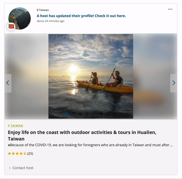 travel feed new updated workaway host preview coastal tours taiwan